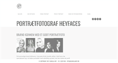 Desktop Screenshot of heyfaces.dk