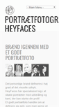 Mobile Screenshot of heyfaces.dk